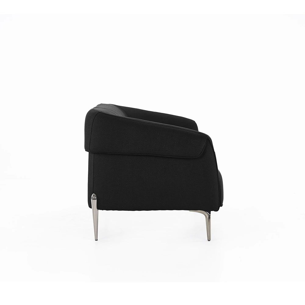 Диван тройка RFG Megan дамаска черен